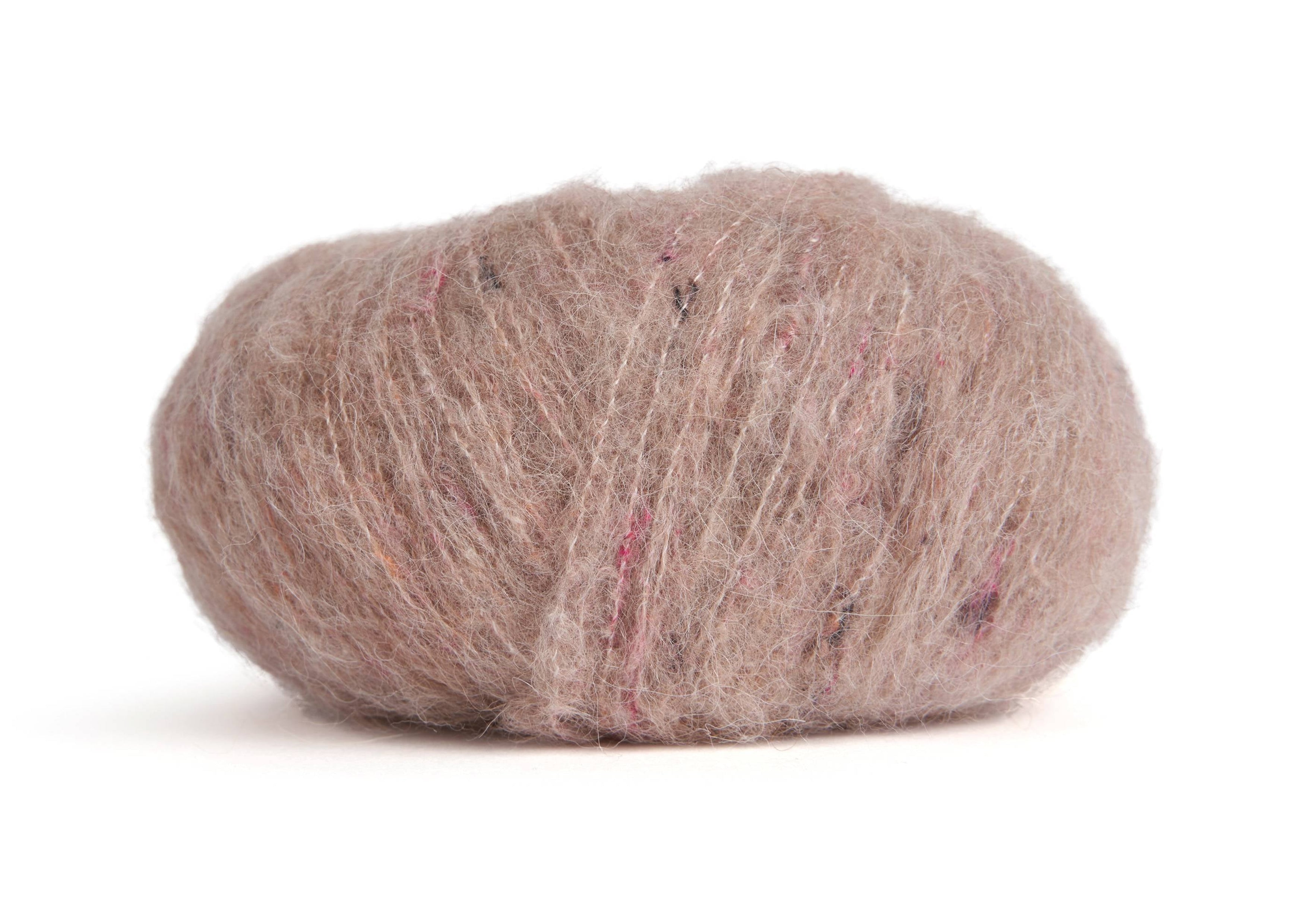 ROWAN FINE TWEED HAZE Strickgarn mit kontrastierenden Tweed-Flecken und weichem Flaum für Fair Isle, Pullover und kreative Strickideen