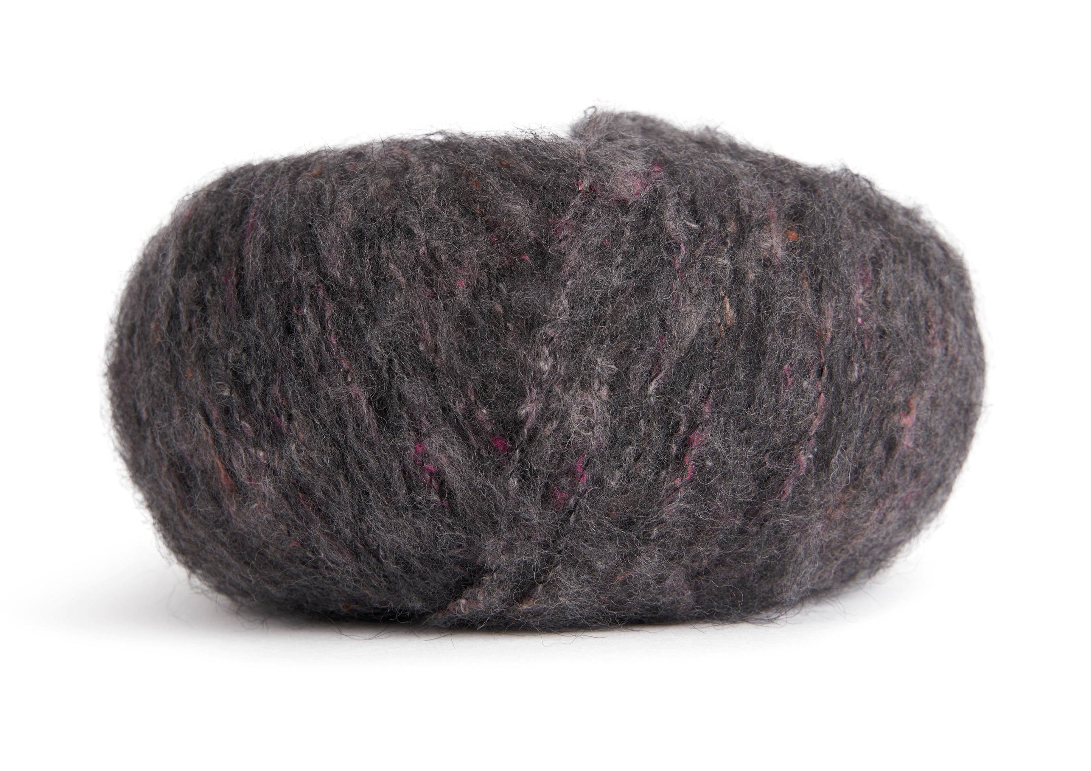 ROWAN FINE TWEED HAZE weiches Garn zum Stricken mit feinen Farbnoppen für Strukturmuster, Streifen und kreative Farbdesigns
