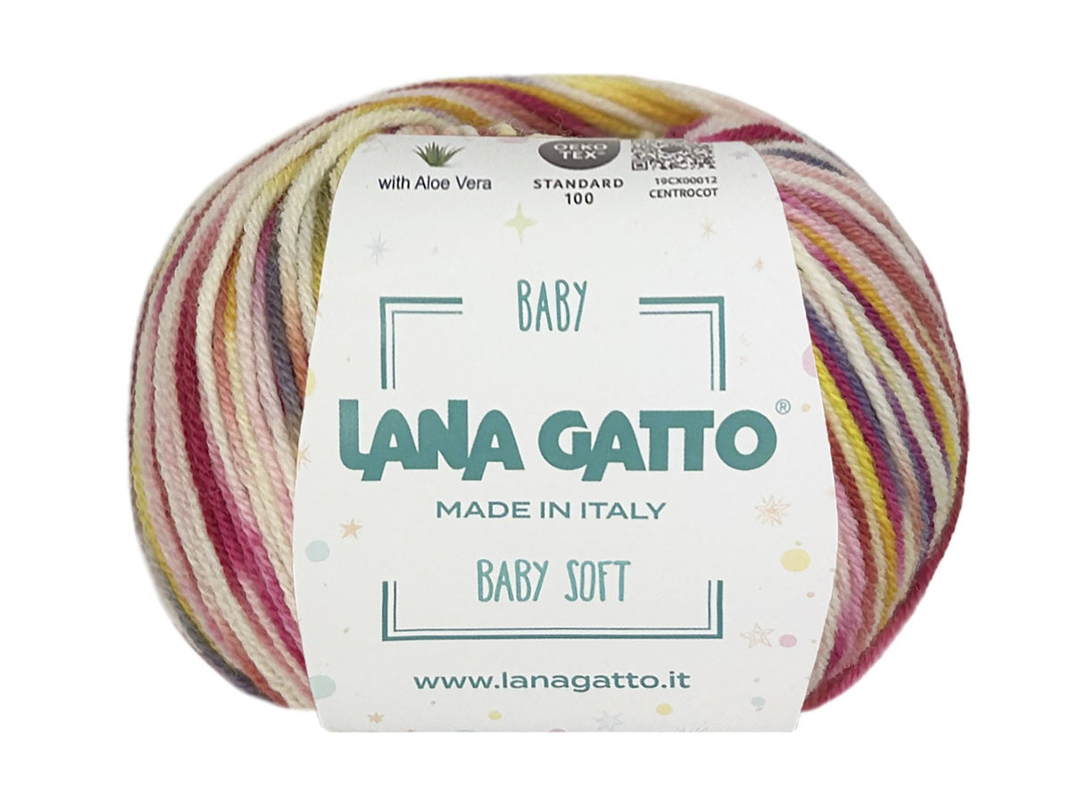 BABY SOFT Aloe PRINT | 100% Extrafine Merino Wool