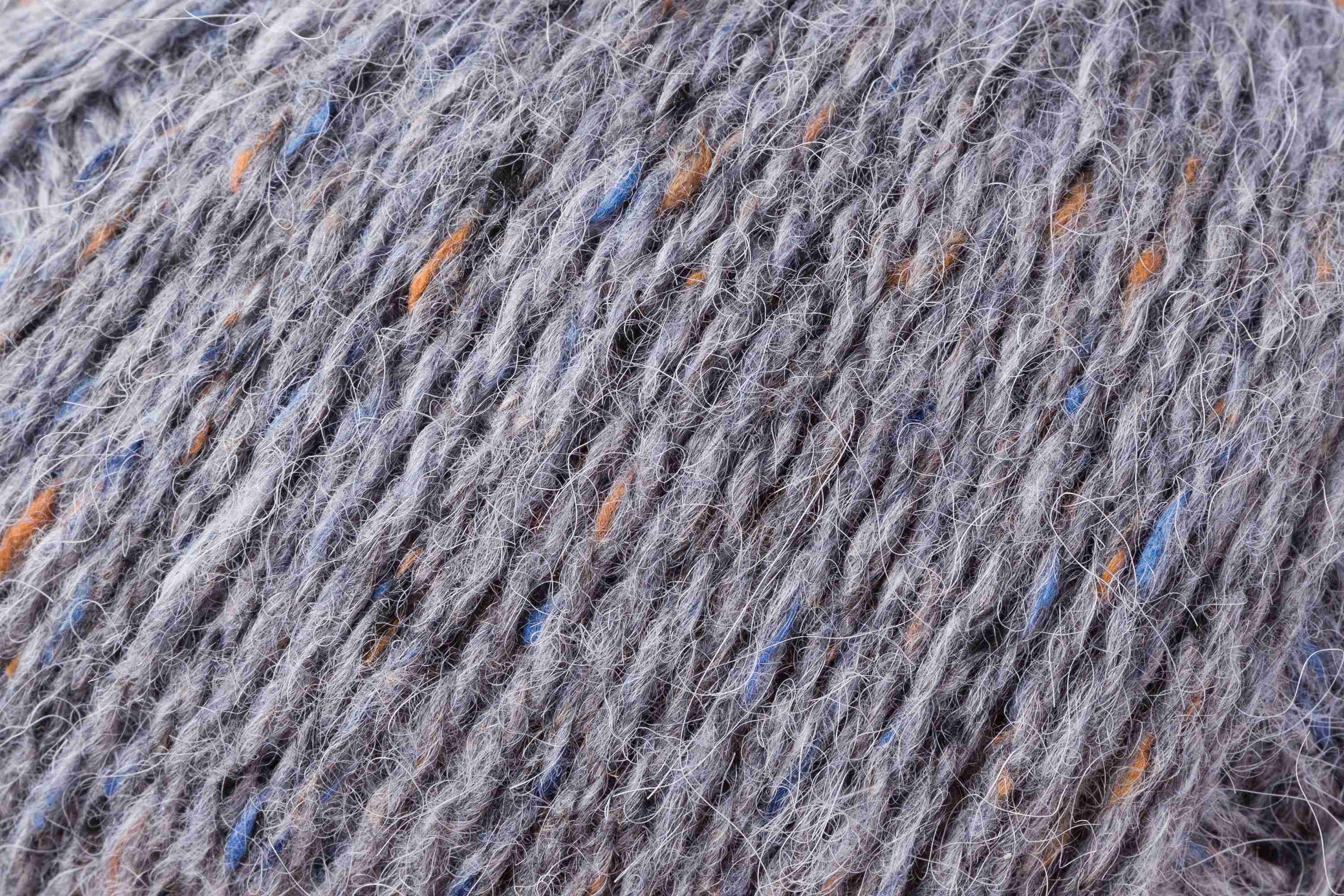 ROWAN Felted Tweed DK Strickgarn mit Tweed-Struktur für Fair-Isle-Stricken, Lochmuster, Schals und stilvolle Damenmode, FARBE:
Granite 191
