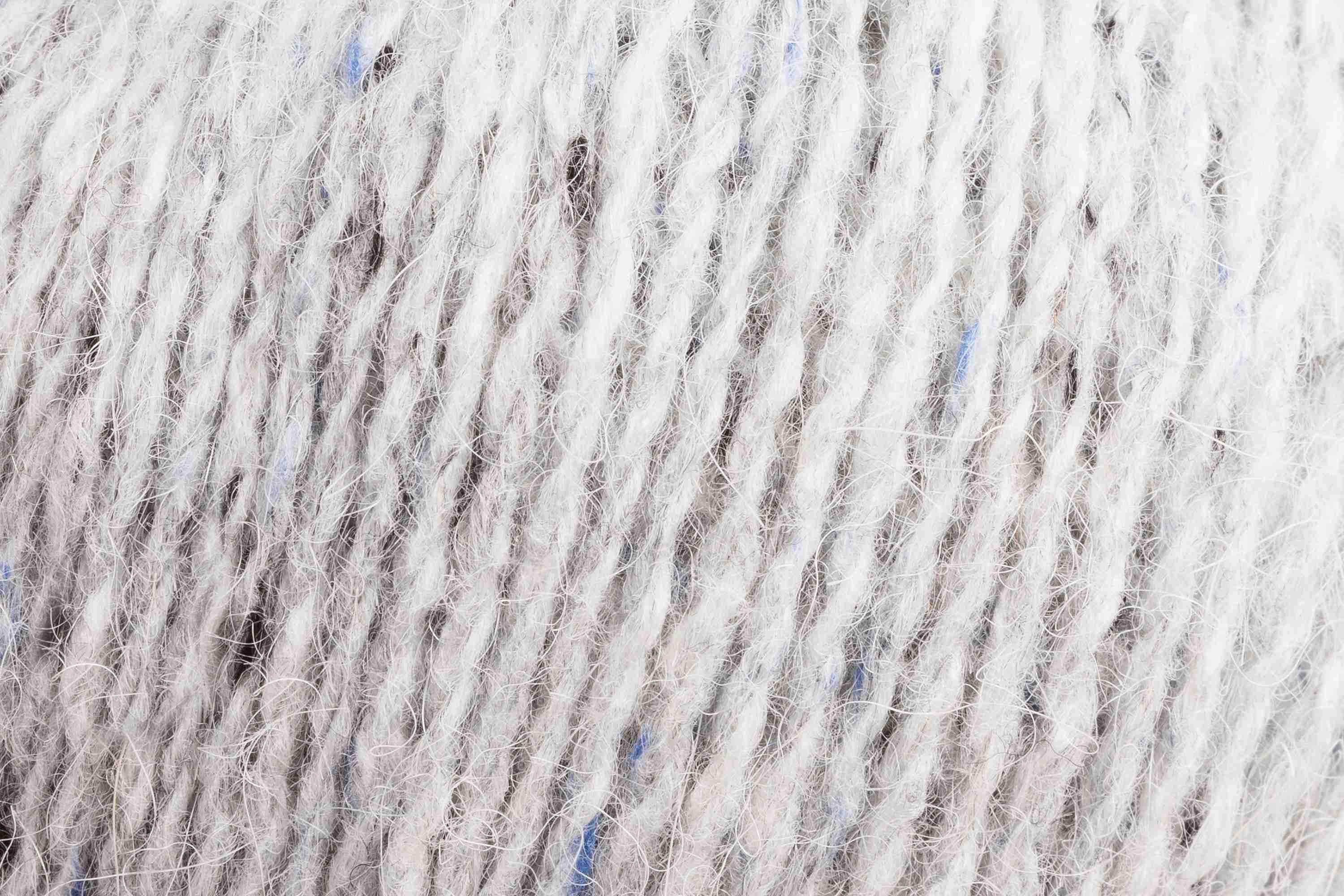 ROWAN Felted Tweed Garn 50 g 175 m mit schönem Tweed-Effekt, ideal für Fair Isle stricken, Lochmuster, Pullover und kreative Strickprojekte, FARBE: Alabaster 197