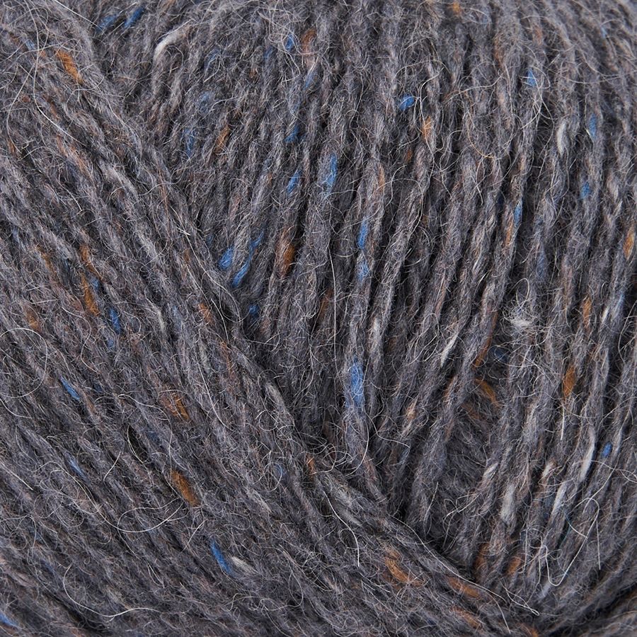 Hochwertiges Tweed Strickgarn von ROWAN für leichte Pullover, Strickjacken, mehrfarbige Muster und stilvolle Wintermode, FARBE:
Shadow 224