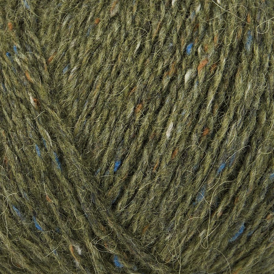 ROWAN Felted Tweed Wollgarn mit weichem Fall und leichter Struktur für Pullover, Lochmuster und elegante Strickmode