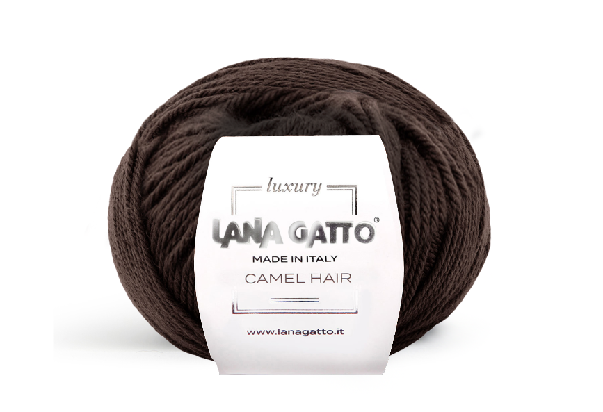 Lana Gatto Camel Hair 19046 - 60% Merinowolle & 40% Kamelhaar aus Italien. Weiches, shrinkproofes Strickgarn