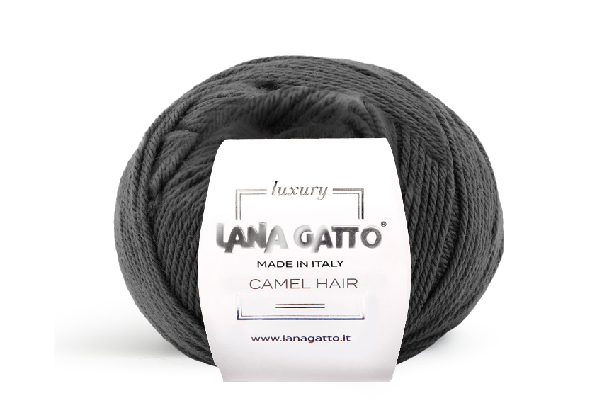 Lana Gatto Camel Hair 5406 - 60% Merinowolle & 40% Kamelhaar aus Italien. Weiches, shrinkproofes Strickgarn