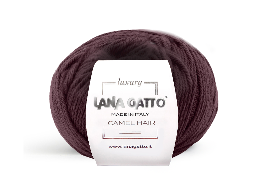 Lana Gatto Camel Hair 5910 - 60% Merinowolle & 40% Kamelhaar aus Italien. Weiches, shrinkproofes Strickgarn