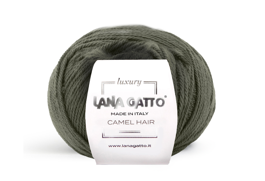 Lana Gatto Camel Hair 5913 - 60% Merinowolle & 40% Kamelhaar aus Italien. Weiches, shrinkproofes Strickgarn