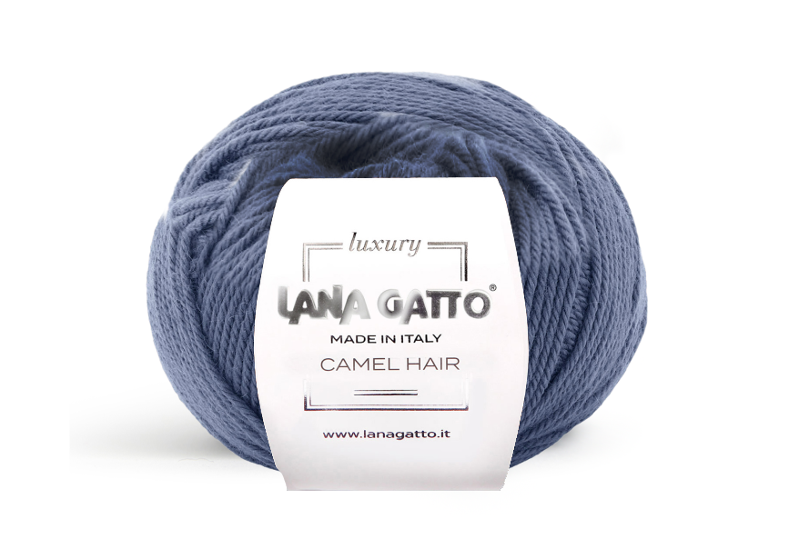 Lana Gatto Camel Hair 8425 - 60% Merinowolle & 40% Kamelhaar aus Italien. Weiches, shrinkproofes Strickgarn
