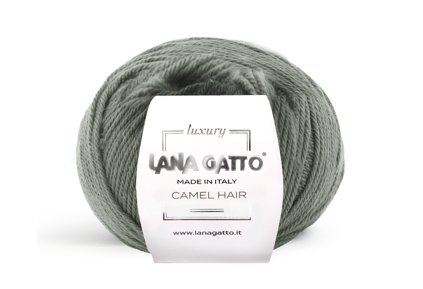Lana Gatto Camel Hair 8427 - 60% Merinowolle & 40% Kamelhaar aus Italien. Weiches, shrinkproofes Strickgarn
