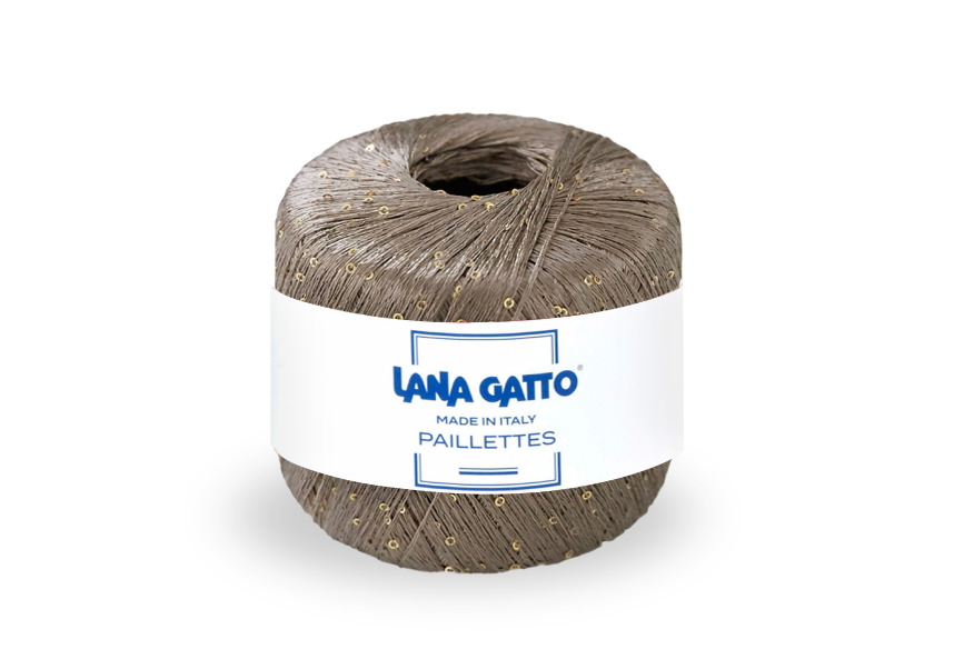 Lana Gatto Paillettes 30100 - Glitzergarn aus 100% Polyester. Für elegante Abendkleider, Schals und Accessoires