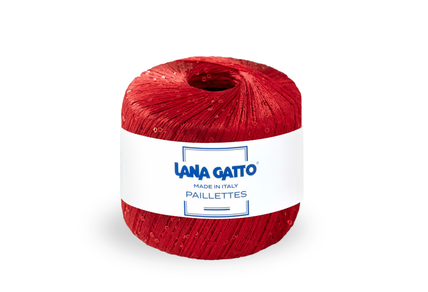 Lana Gatto Paillettes 30101 - Glitzergarn aus 100% Polyester. Für elegante Abendkleider, Schals und Accessoires