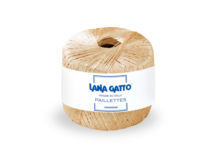 Lana Gatto Paillettes 30784 - Glitzergarn aus 100% Polyester. Für elegante Abendkleider, Schals und Accessoires