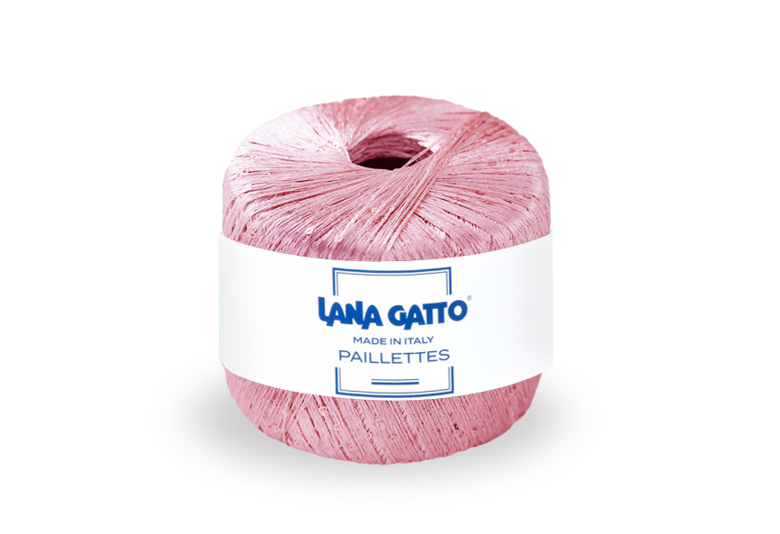 Lana Gatto Paillettes 30786 - Glitzergarn aus 100% Polyester. Für elegante Abendkleider, Schals und Accessoires