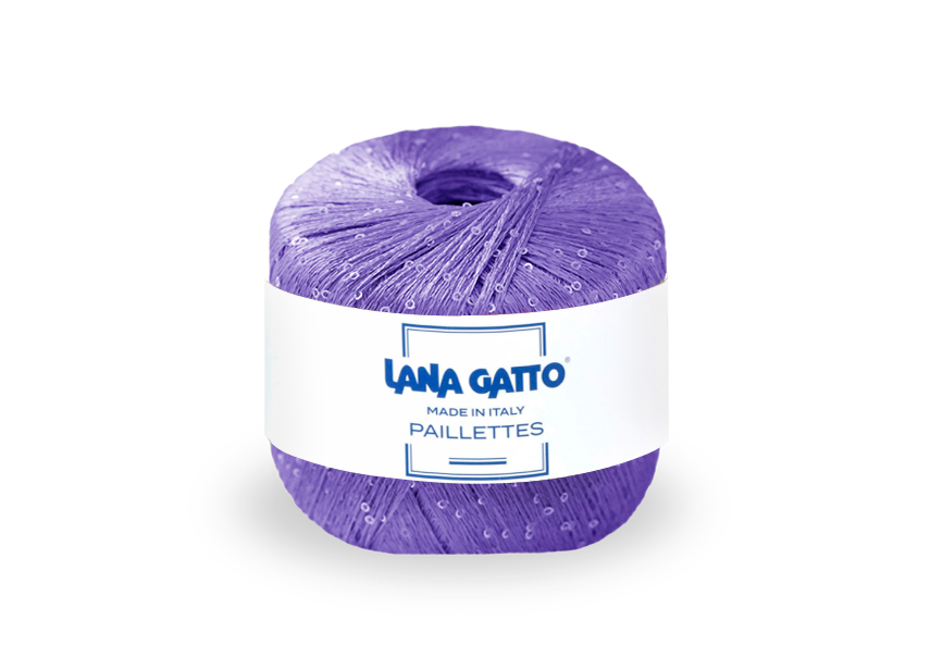 Lana Gatto Paillettes 30788 - Glitzergarn aus 100% Polyester. Für elegante Abendkleider, Schals und Accessoires