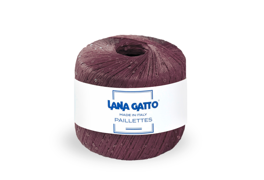 Lana Gatto Paillettes 31157 - Glitzergarn aus 100% Polyester. Für elegante Abendkleider, Schals und Accessoires