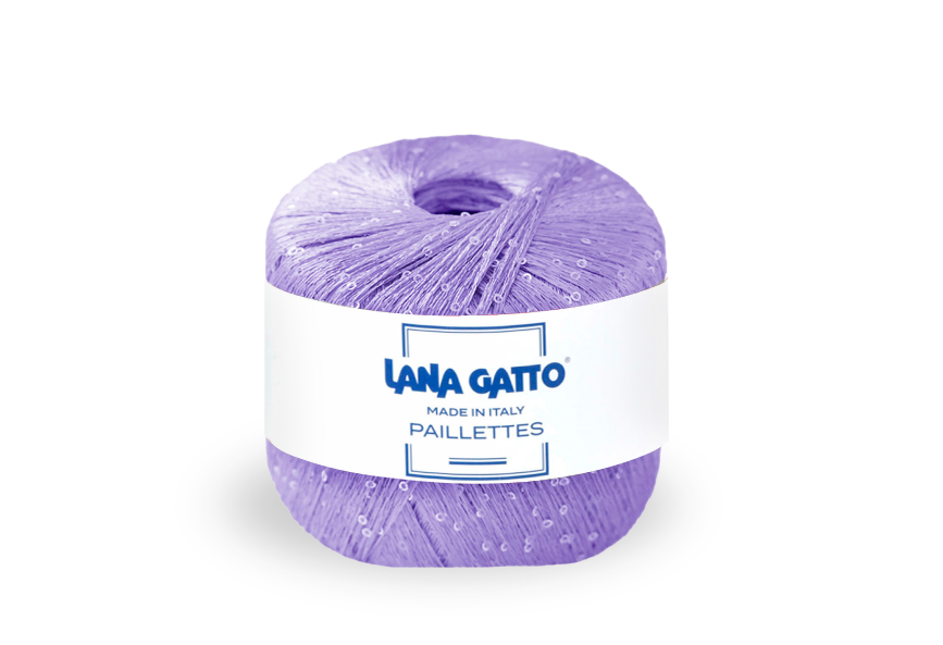 Lana Gatto Paillettes 31158 - Glitzergarn aus 100% Polyester. Für elegante Abendkleider, Schals und Accessoires