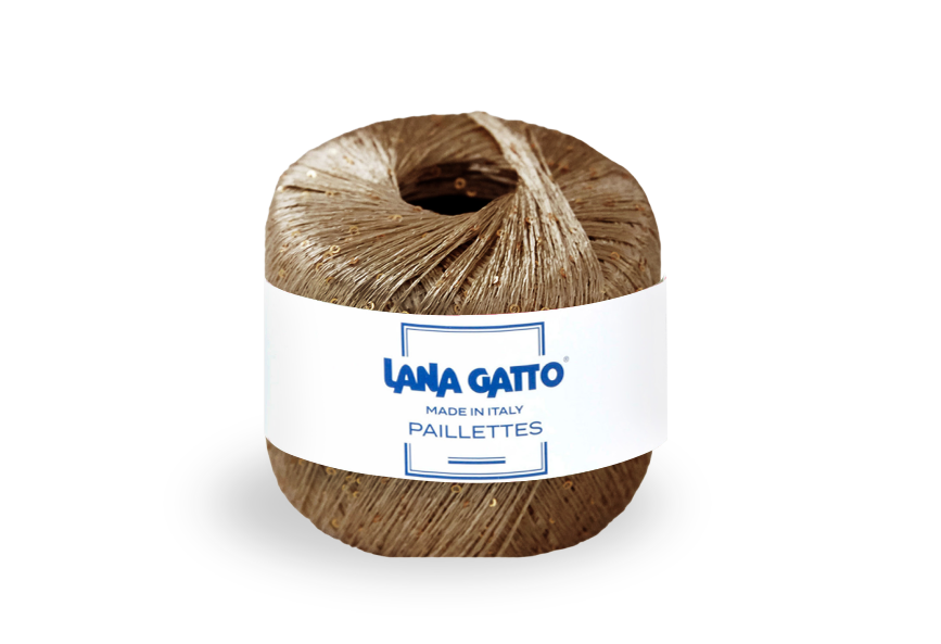 Lana Gatto Paillettes 31159 - Glitzergarn aus 100% Polyester. Für elegante Abendkleider, Schals und Accessoires