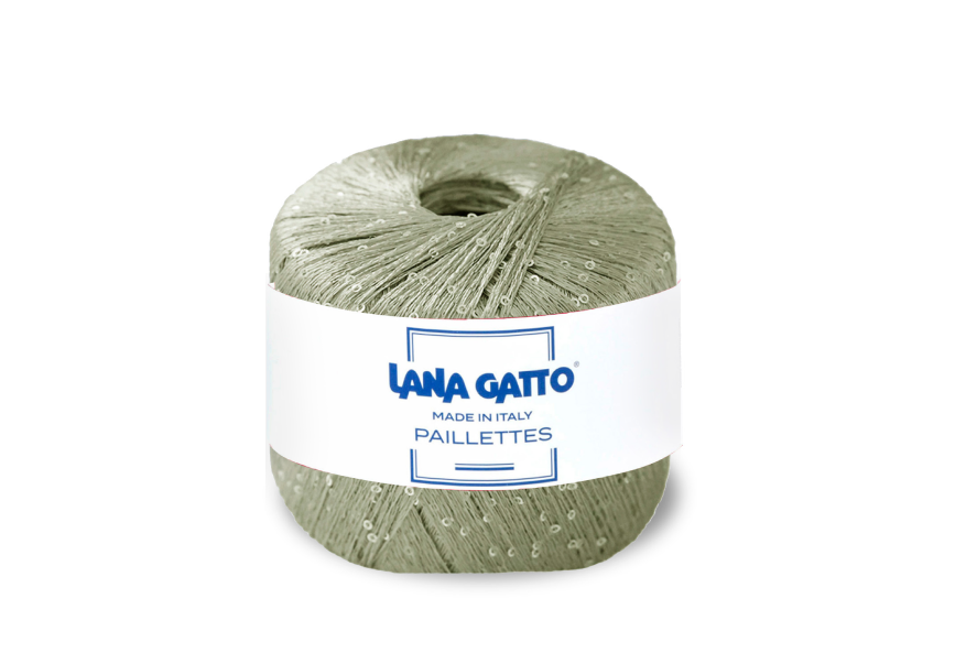 Lana Gatto Paillettes 31161 - Glitzergarn aus 100% Polyester. Für elegante Abendkleider, Schals und Accessoires
