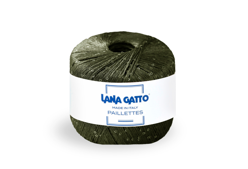 Lana Gatto Paillettes 31162 - Glitzergarn aus 100% Polyester. Für elegante Abendkleider, Schals und Accessoires