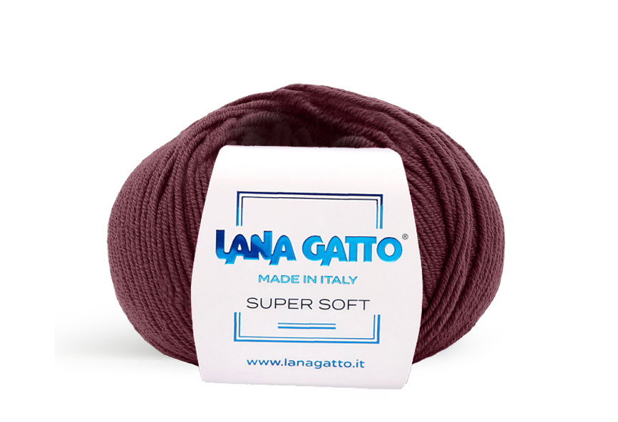 Lana Gatto Super Soft 10105 - Weiches Garn aus 100% Extrafine Merino Wolle. Ideal für empfindliche Haut und Babykleidung. 
