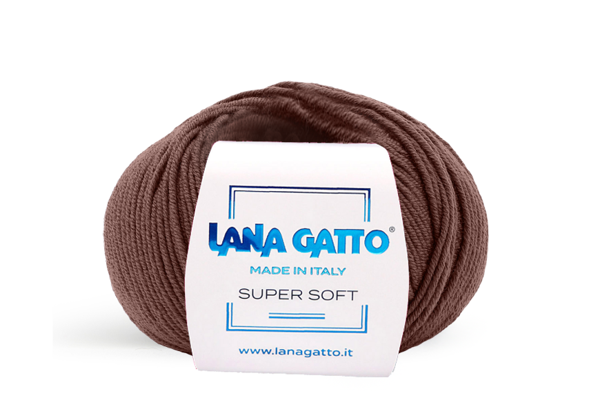 Lana Gatto Super Soft 14526 - Weiches Garn aus 100% Extrafine Merino Wolle. Ideal für empfindliche Haut und Babykleidung. 