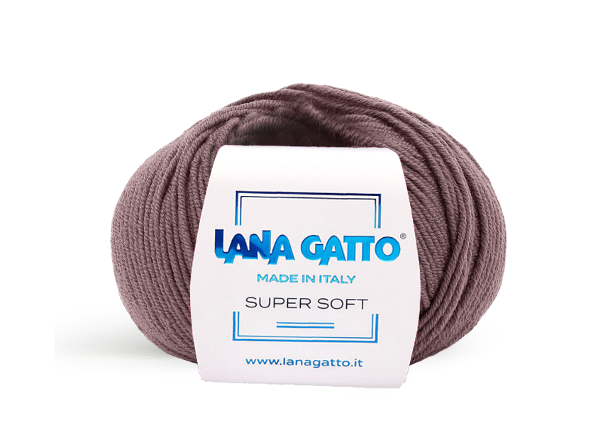 Lana Gatto Super Soft 14669 - Weiches Garn aus 100% Extrafine Merino Wolle. Ideal für empfindliche Haut und Babykleidung. 
