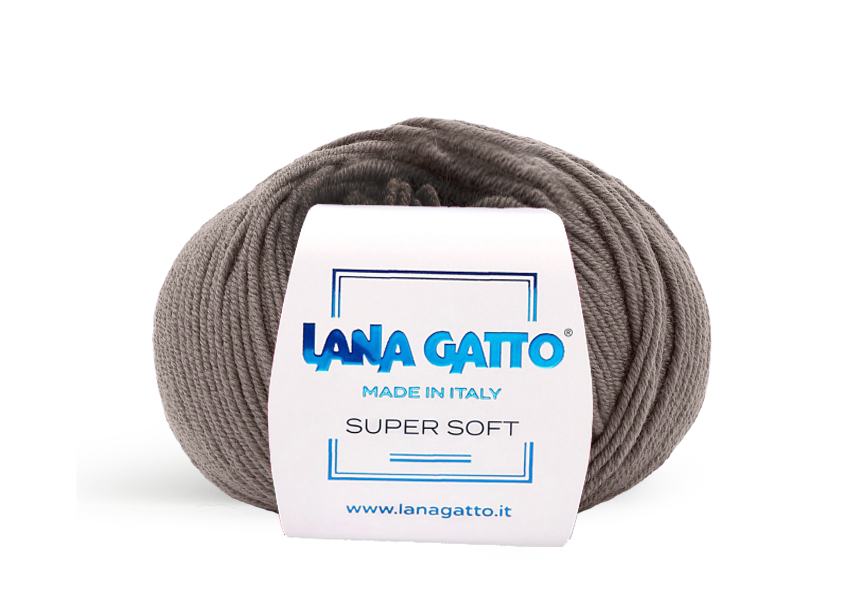 Lana Gatto Super Soft 20944 - Weiches Garn aus 100% Extrafine Merino Wolle. Ideal für empfindliche Haut und Babykleidung. 