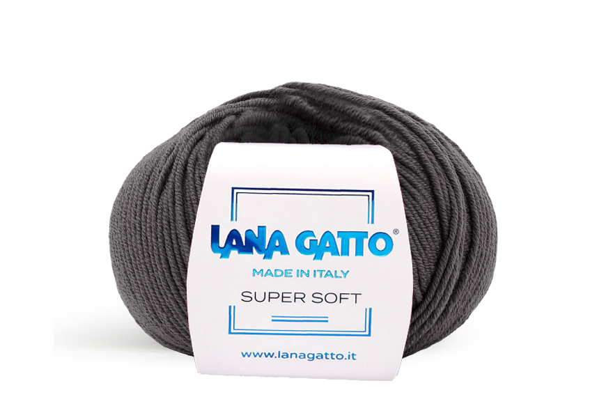 Lana Gatto Super Soft 9426 - Weiches Garn aus 100% Extrafine Merino Wolle. Ideal für empfindliche Haut und Babykleidung. 