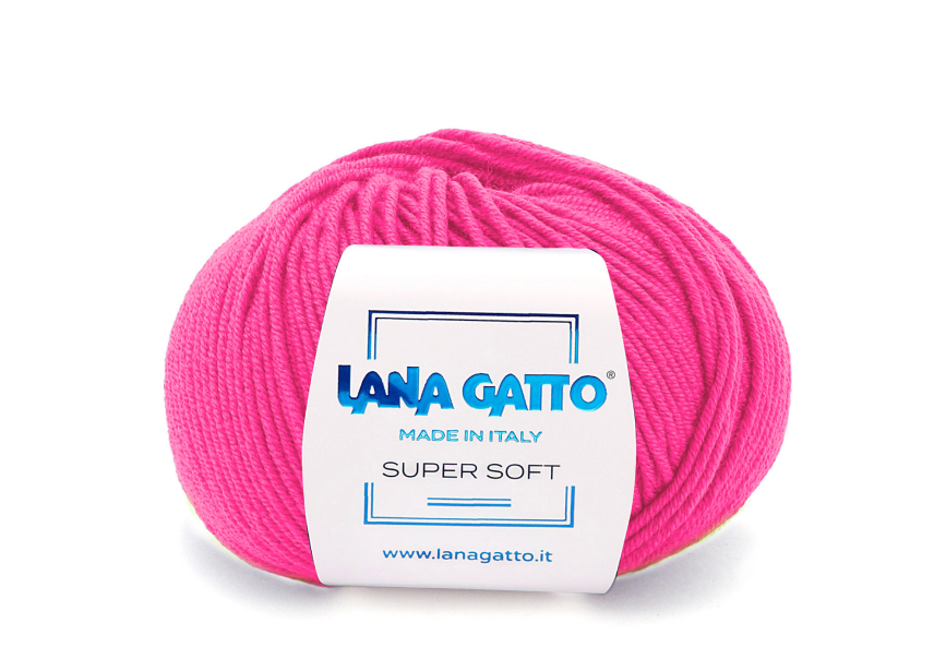 SUPER SOFT Fluo | 100% Extrafine Merino Wool