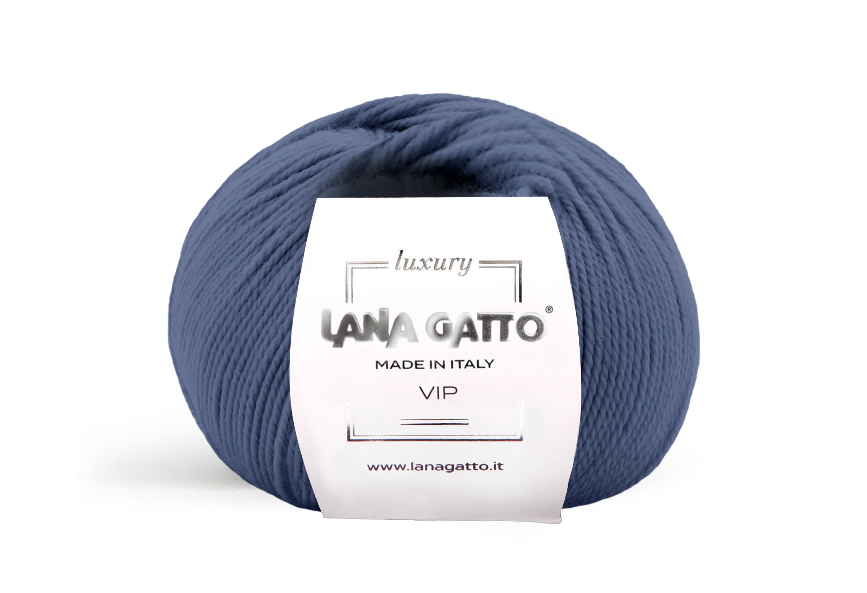 Lana Gatto VIP 10175 - Weiches Merino-Cashmere-Garn aus Italien. Ideal für Pullover, Schals und hochwertige Strickprojekte.