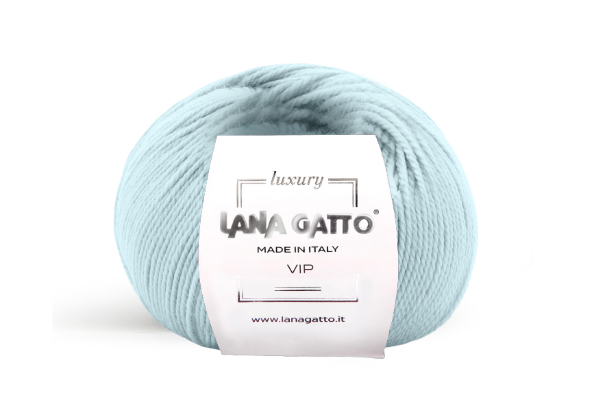 Lana Gatto VIP 14451 - Weiches Merino-Cashmere-Garn aus Italien. Ideal für Pullover, Schals und hochwertige Strickprojekte.