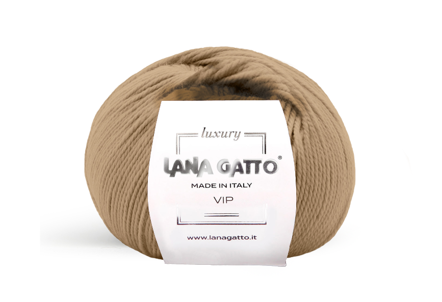 Lana Gatto VIP 14562 - Weiches Merino-Cashmere-Garn aus Italien. Ideal für Pullover, Schals und hochwertige Strickprojekte.