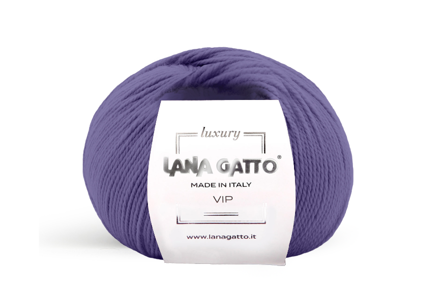Lana Gatto VIP 14600 - Weiches Merino-Cashmere-Garn aus Italien. Ideal für Pullover, Schals und hochwertige Strickprojekte.