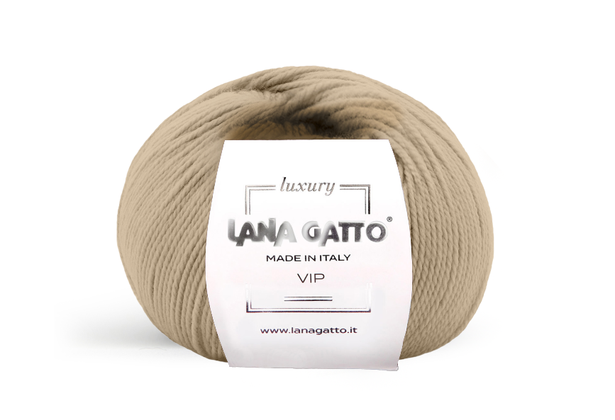 Lana Gatto VIP 14618 - Weiches Merino-Cashmere-Garn aus Italien. Ideal für Pullover, Schals und hochwertige Strickprojekte.