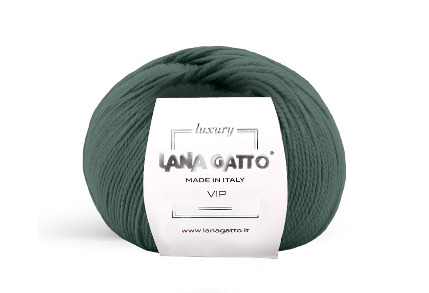 Lana Gatto VIP 19059 - Weiches Merino-Cashmere-Garn aus Italien. Ideal für Pullover, Schals und hochwertige Strickprojekte.