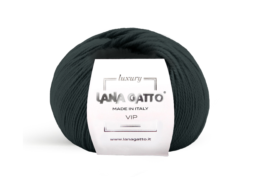 Lana Gatto VIP 19994 - Weiches Merino-Cashmere-Garn aus Italien. Ideal für Pullover, Schals und hochwertige Strickprojekte.