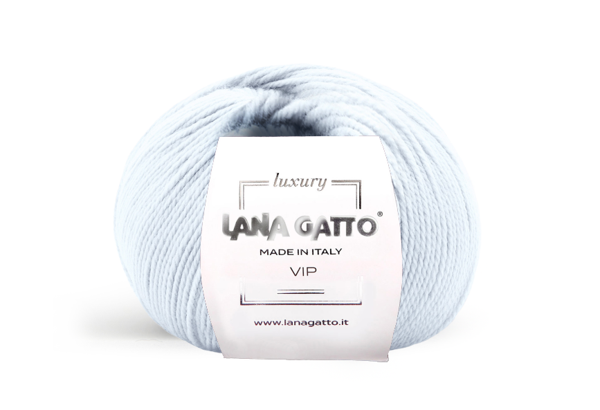 Lana Gatto VIP 4010 - Weiches Merino-Cashmere-Garn aus Italien. Ideal für Pullover, Schals und hochwertige Strickprojekte.