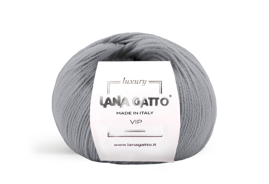 Lana Gatto VIP 5513 - Weiches Merino-Cashmere-Garn aus Italien. Ideal für Pullover, Schals und hochwertige Strickprojekte.