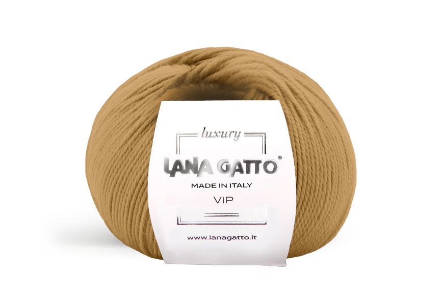 Lana Gatto VIP 9359 - Weiches Merino-Cashmere-Garn aus Italien. Ideal für Pullover, Schals und hochwertige Strickprojekte.