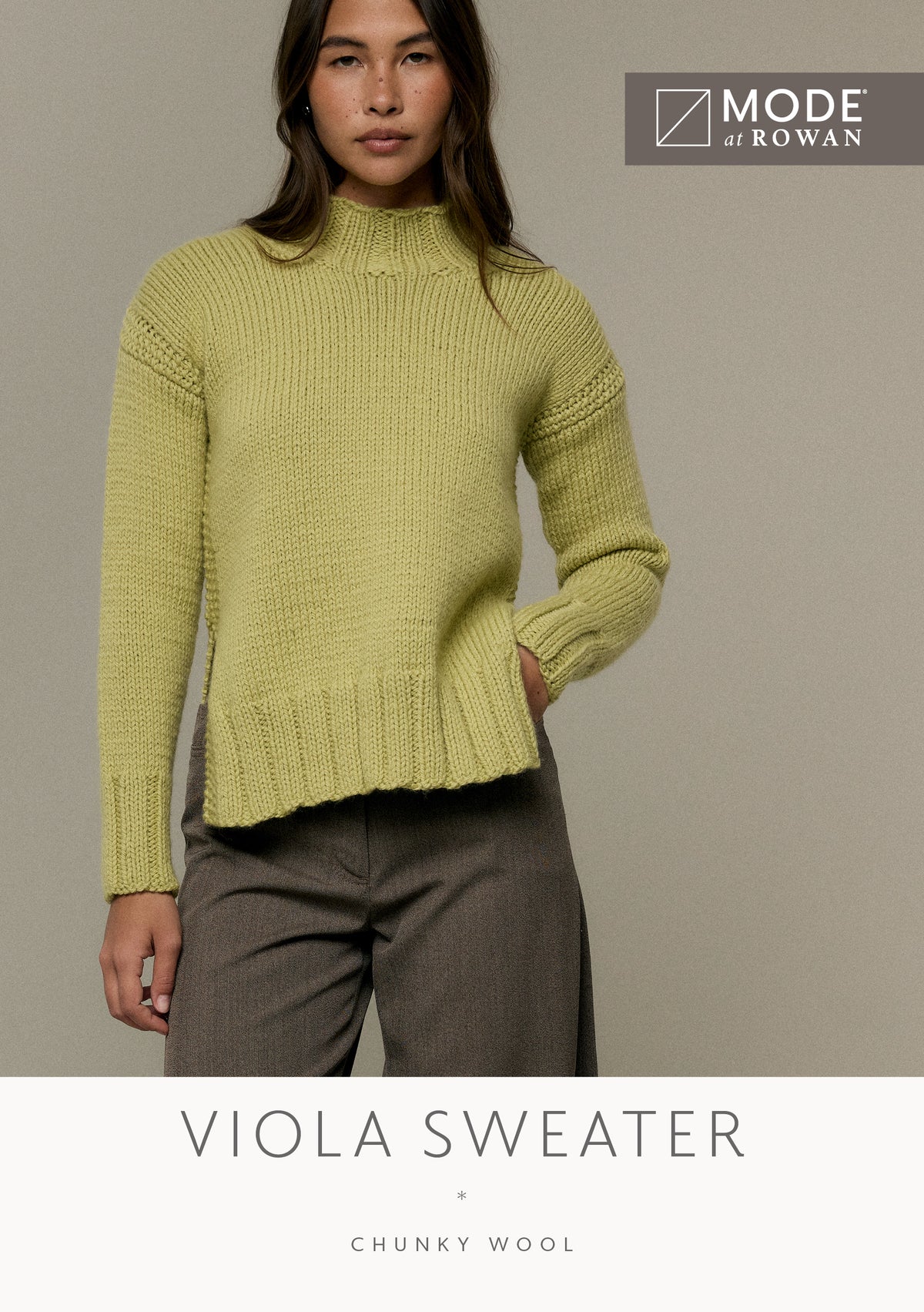 VIOLA SWEATER | MODE at ROWAN | CHUNKY WOOL