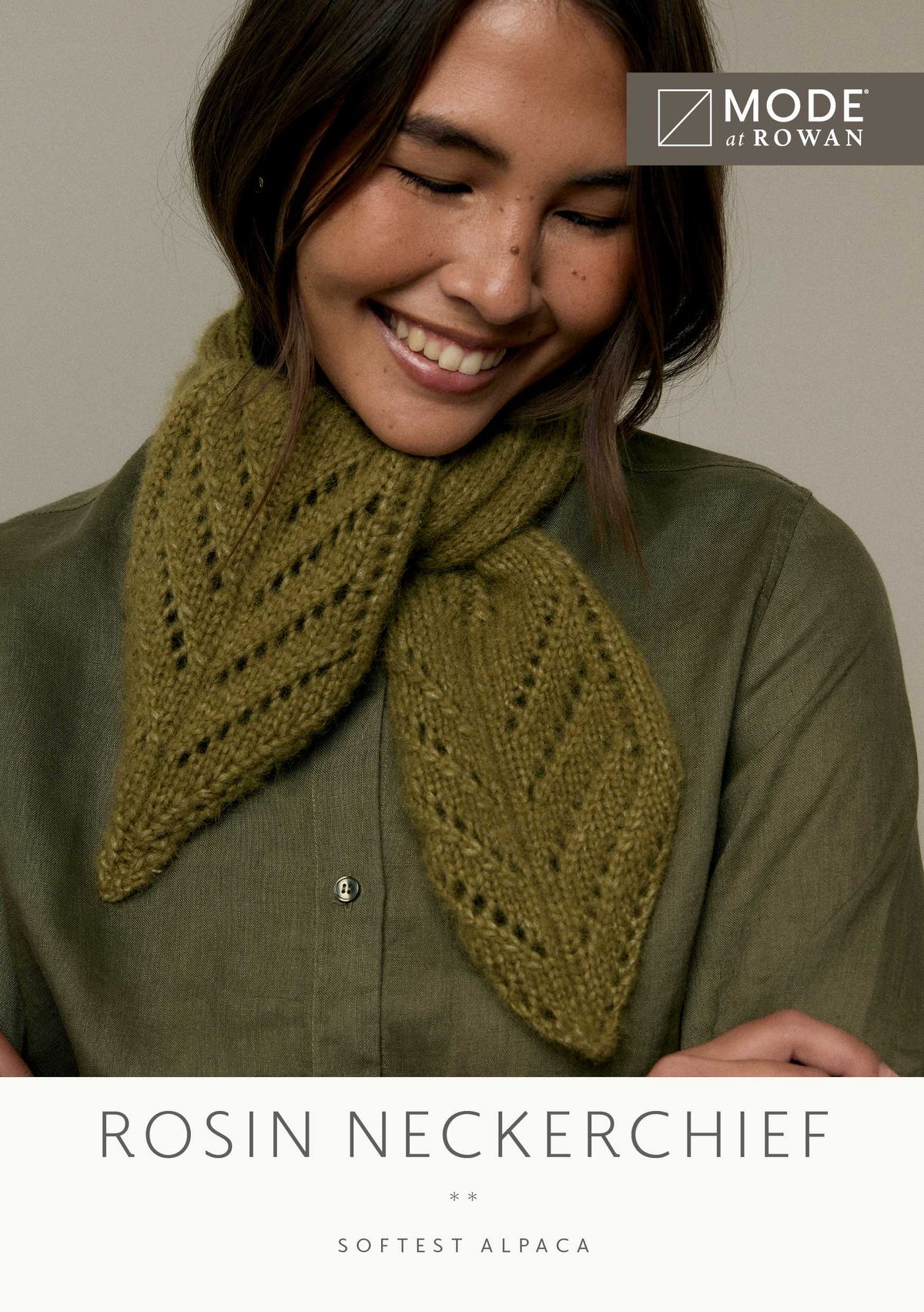 ROSIN NECKERCHIEF | MODE at ROWAN | SOFTEST ALPACA