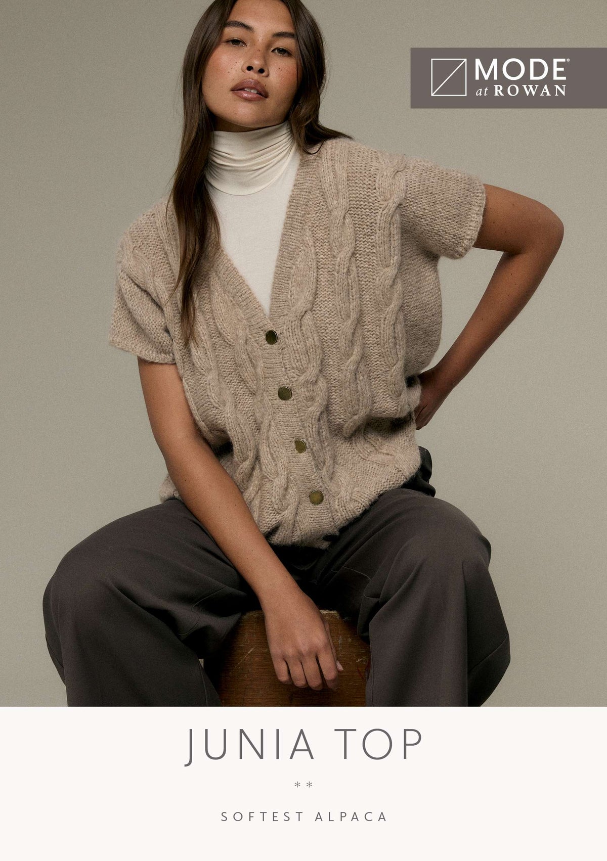 JUNIA TOP | MODE at ROWAN | SOFTEST ALPACA
