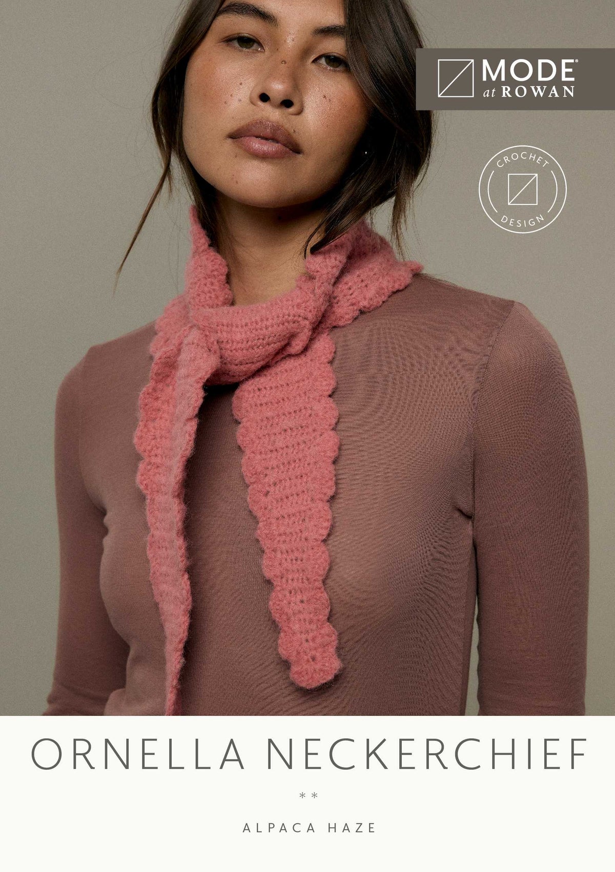 ORNELLA NECKERCHIEF | MODE at ROWAN | ALPACA HAZE