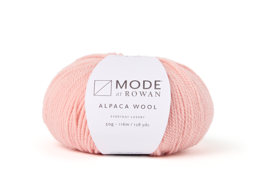 MODE at ROWAN Alpaca Wool 0017 - Premium-Wolle aus 50% Alpaka und 50% Schurwolle, weiches und elastisches Strickgarn für warme Winterkleidung, Cardigans, Schals und Mützen, ideal für strukturierte Muster und hochwertige DIY-Handarbeitsprojekte mit perfektem Maschenbild