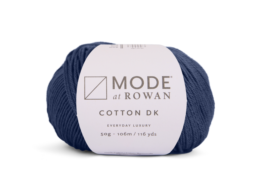 MODE at ROWAN Cotton DK hochwertiges Strickgarn aus 100% Baumwolle, perfekt für nachhaltige Mode, Sommerbekleidung, Kinderstrickmode und elegante, pflegeleichte Alltagskleidung