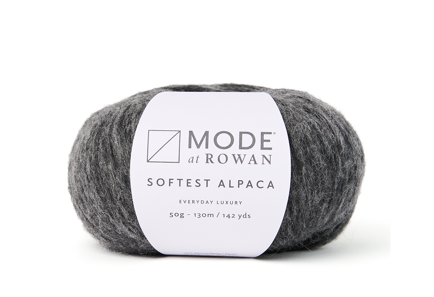 Hochwertiges Softest Alpaca Garn von MODE at ROWAN, federleichtes und zugleich warmes Alpaka-Strickgarn für kuschelige Wintermode, Damenpullover, Strickjacken und stilvolle Accessoires mit flauschiger Oberfläche und luxuriösem Finish