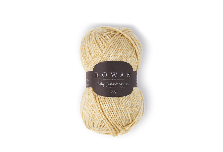 ROWAN BABY CASHSOFT MERINO Garn aus 57 % extrafeiner Merinowolle, 33 % Acryl und 10 % Kaschmir, weiches Strickgarn für Babybekleidung, Kinderpullover und Accessoires