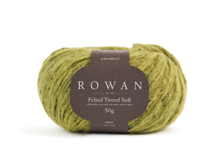 FELTED TWEED SOFT | 64% Merino Wool & 20% Nylon & 8% Alpaca & 8% Viscose