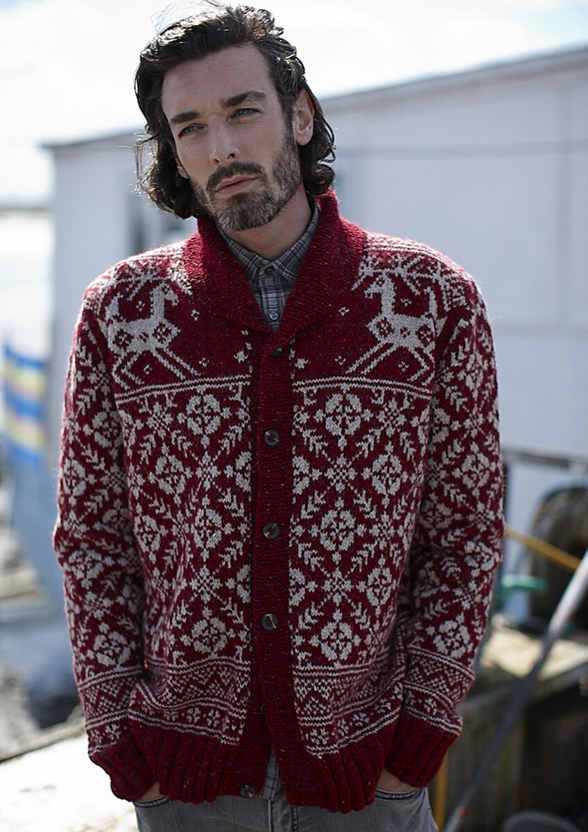 REINDEER JACKET | ROWAN | GRATIS STRICKANLEITUNG