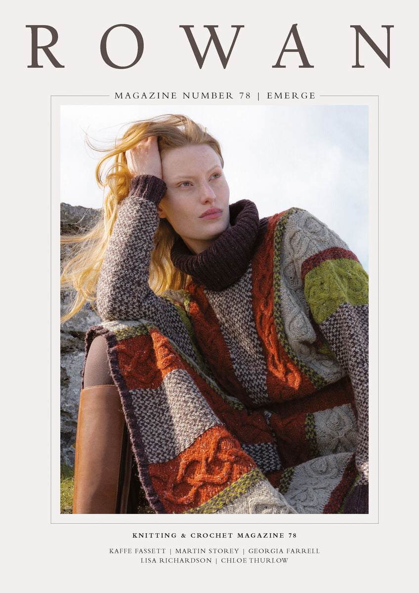 ROWAN Magazine 78 | Emerge | Strickmagazin
